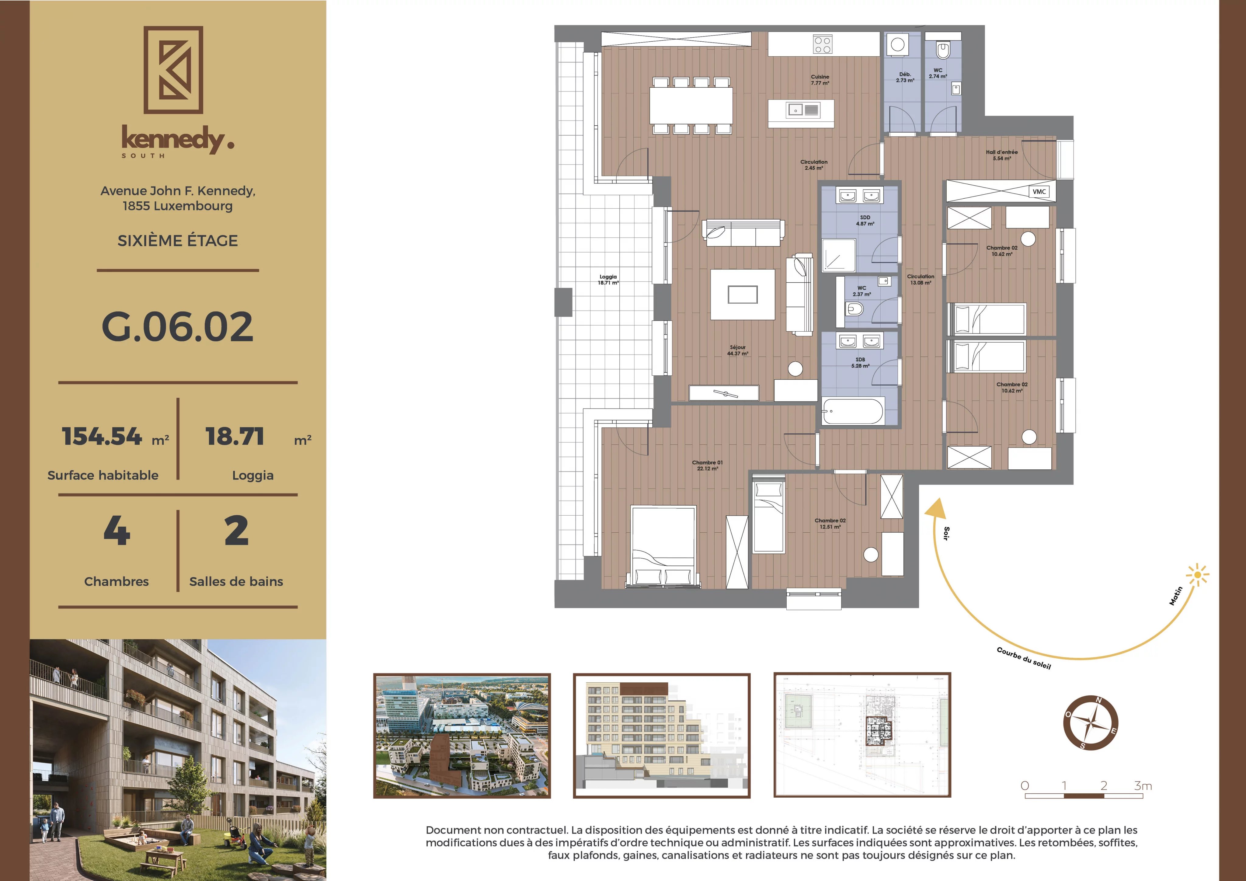 Image - for sale Apartment in Luxembourg-Kirchberg