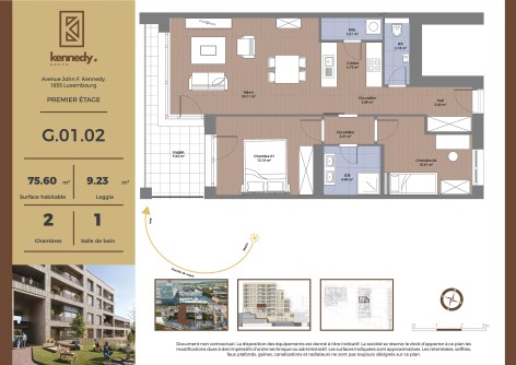 Image - à vendre Appartement à Luxembourg-Kirchberg
