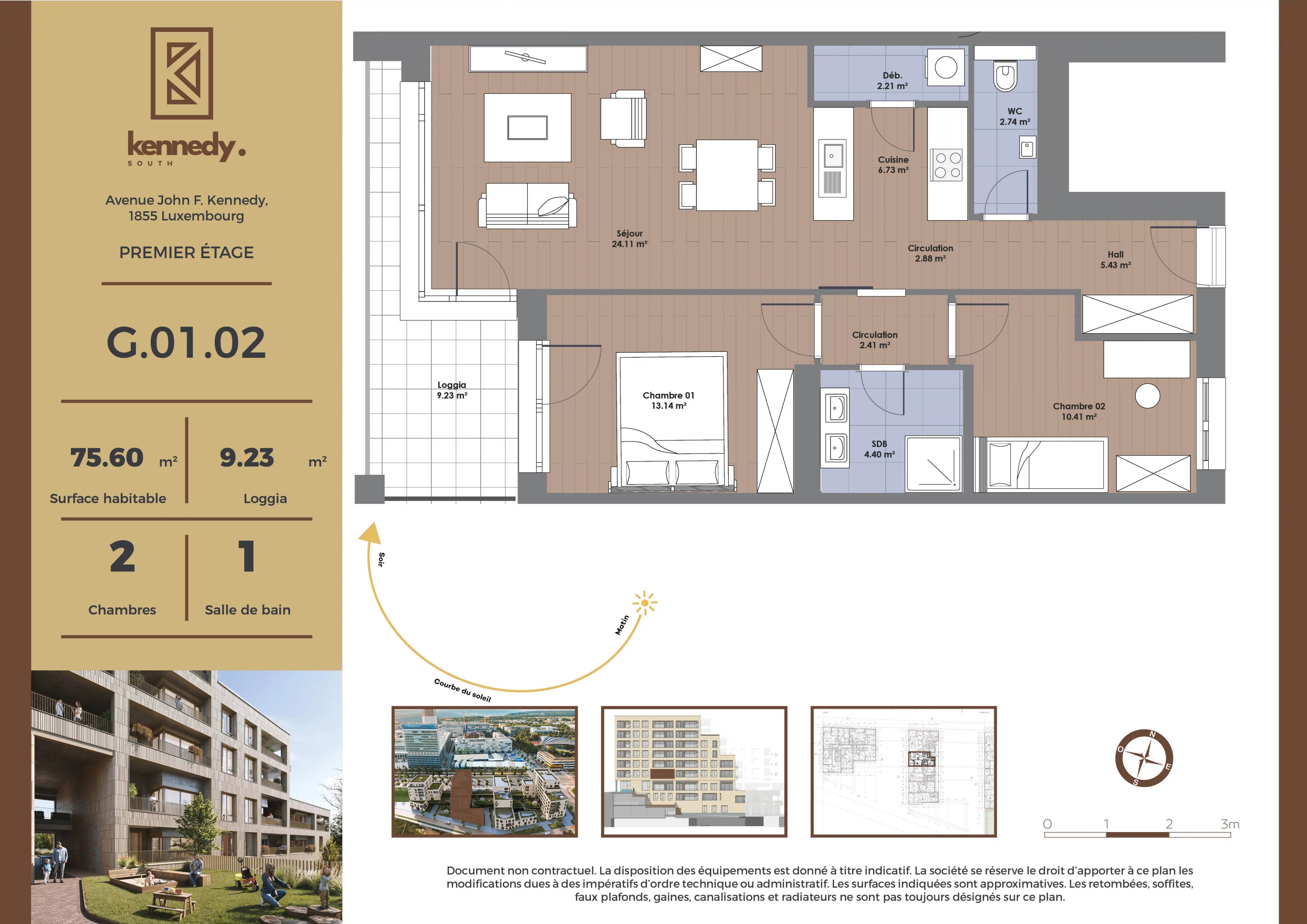 Image - for sale Apartment in Luxembourg-Kirchberg